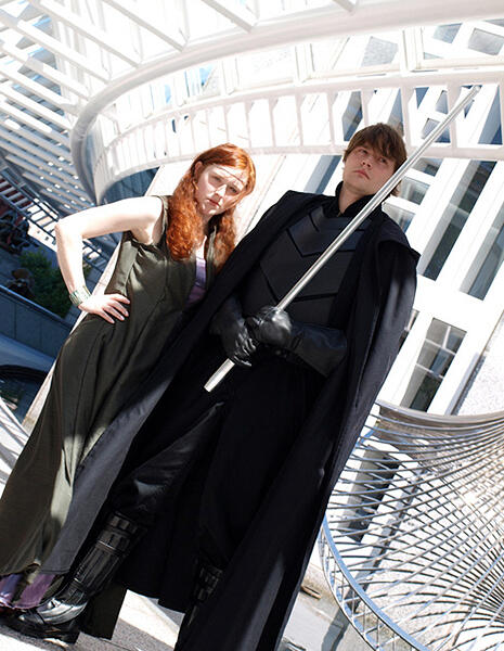 Dragon*Con 2010 // Original Queen Mother outfit &amp; Darth Caedus [ Photo by Christa ]