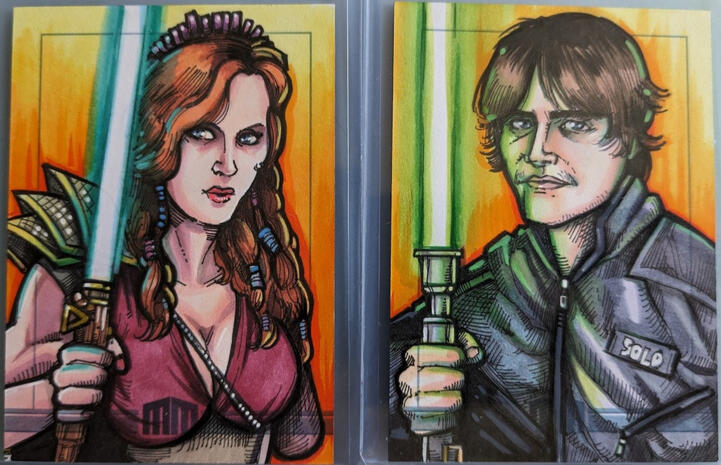 Tenel Ka Djo & Jacen Solo